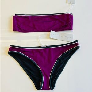 STELLA MCCARTNEY**Purple 2-Piece Bikini Set**NWT Small $425
